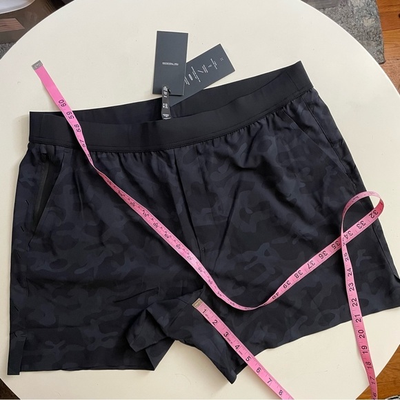 Ten Thousand Men’s 5” Interval Short Black Camo Size XXL New Unlined - Picture 2 of 9